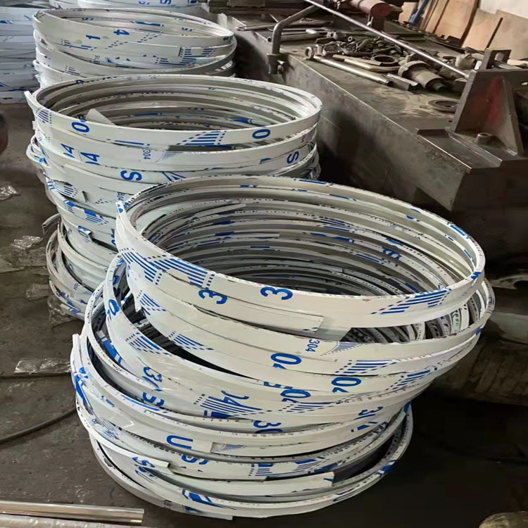 拉丝玫瑰金u型槽拉弯装饰整圆圈磨砂黑钛金拉弯半圆门套包边