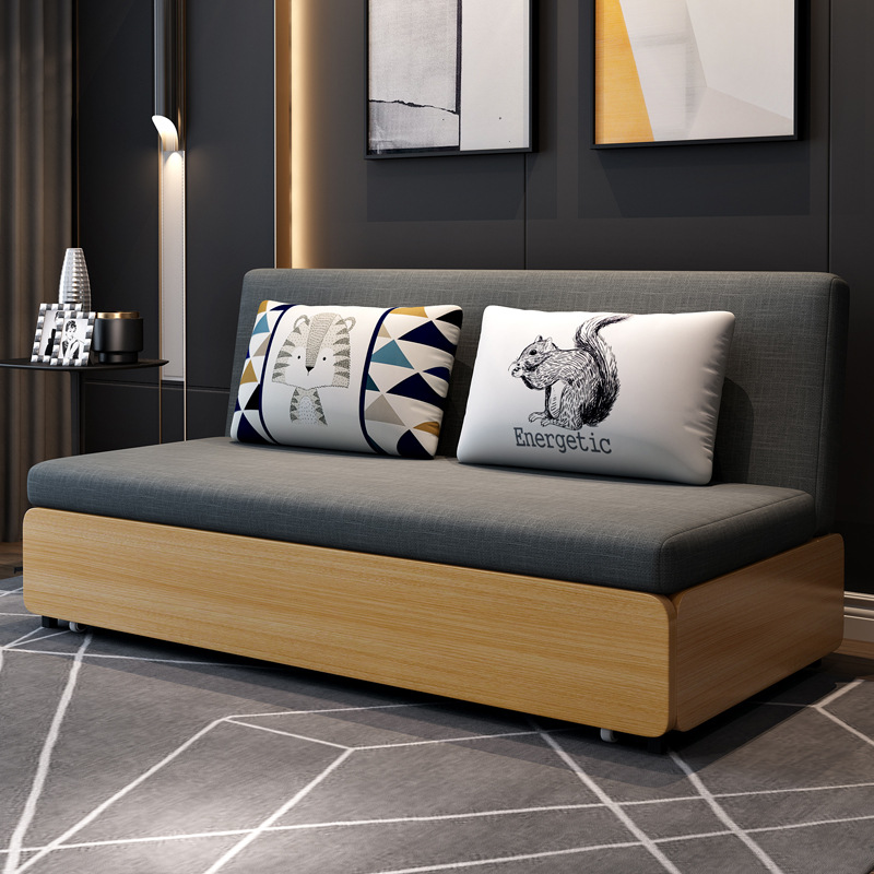 两用推拉小户型客厅沙发床