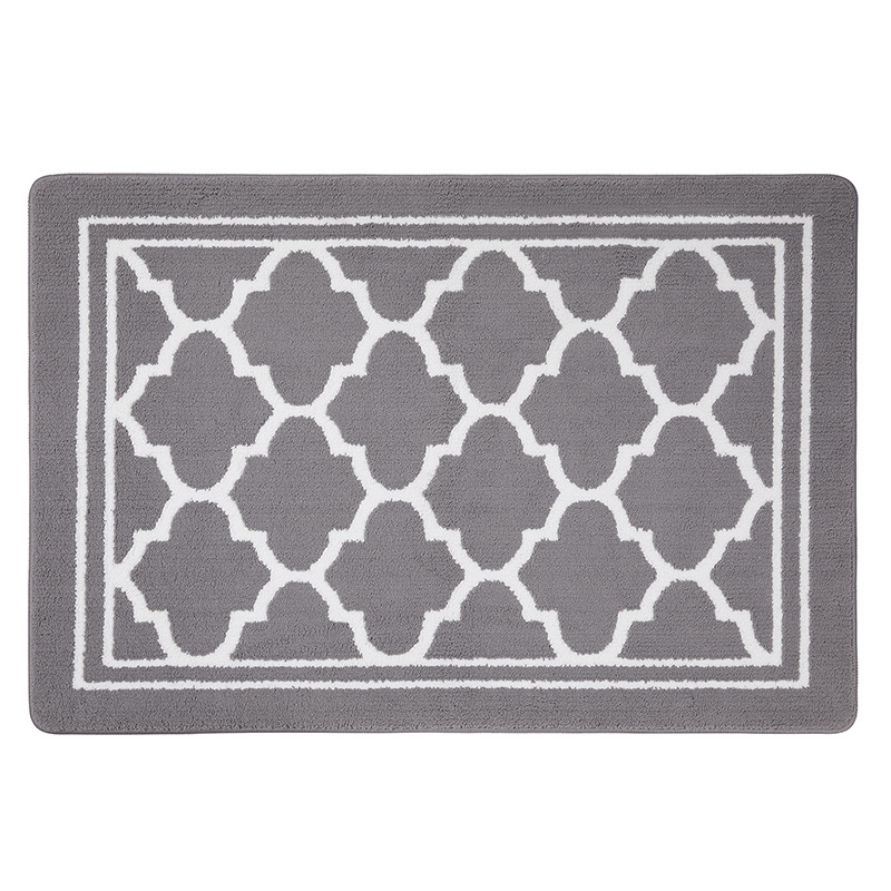 Cross-Border Polypropylene Fiber Blanket Morocco Ins Home Mat Door Mat Home Doorway Dust Removal Non-Slip Door Mat