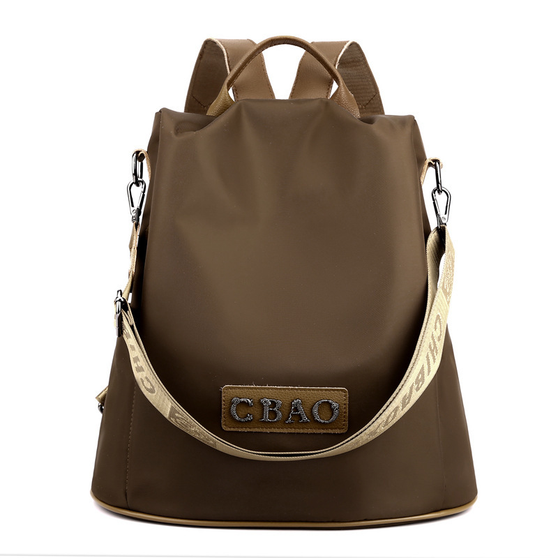 Chibao Backpack New Oxford Cloth Women's Backpack Versatile Fashion Large Capacity Travel Bag Casual and Lightweight
