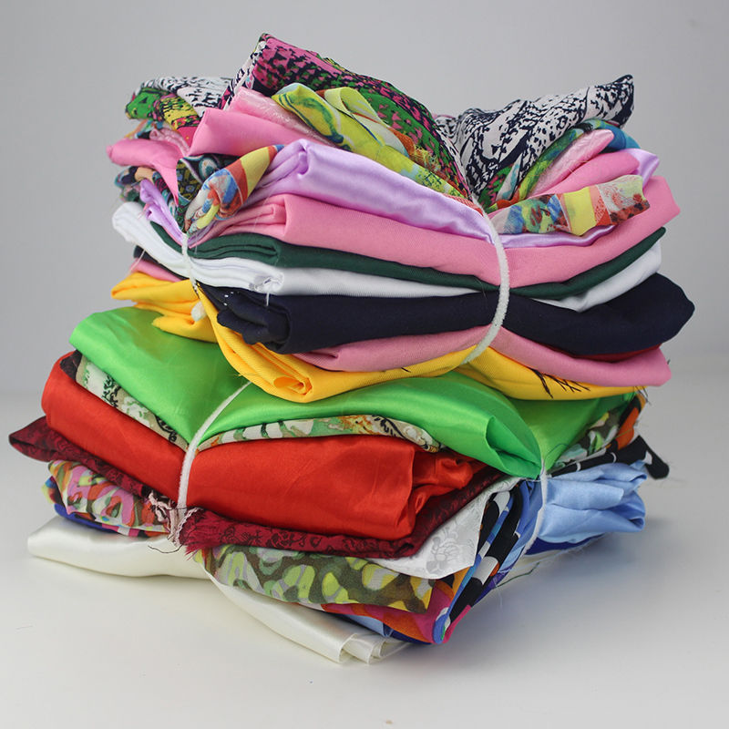 碎布头清仓碎料清仓处理免邮混卖绒布论斤卖布头布料手工diy杂布