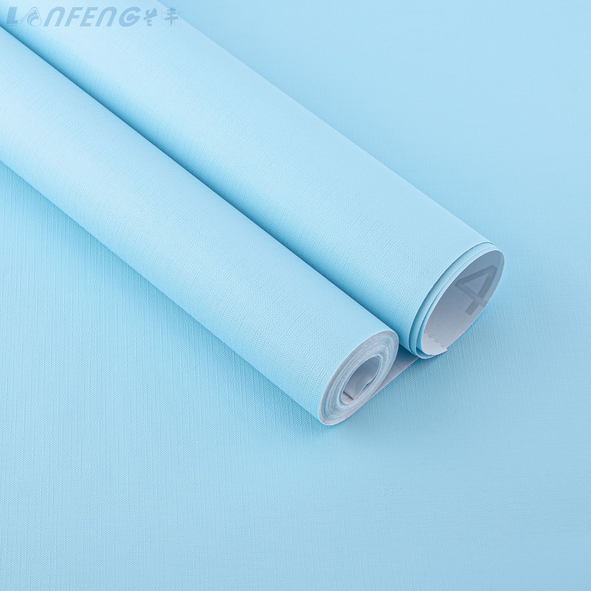 马卡龙纯色pvc自粘墙纸3d自贴欧式办公室客厅电视背景墙壁纸墙贴