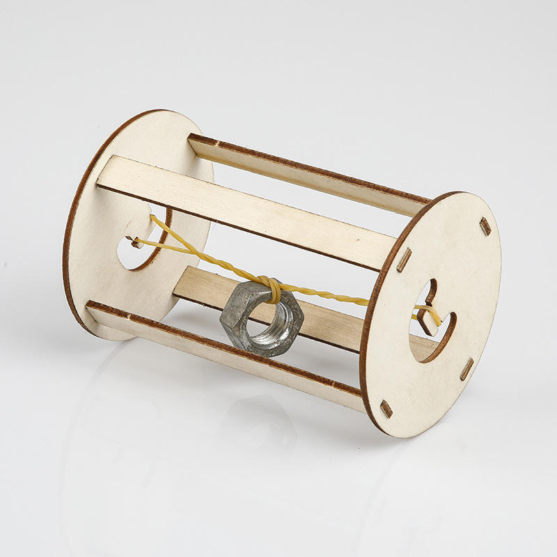 科学实验玩具科技小制作小学生diy手工制作材料包会回家的滚轮