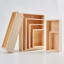 木盒木盒子长方形收纳盒木盒包装储物盒复古收纳箱实木盒批发