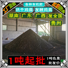 广东广西发酵鸡粪有机肥料干鸡粪肥 批/发果树养殖有机肥养鱼肥水