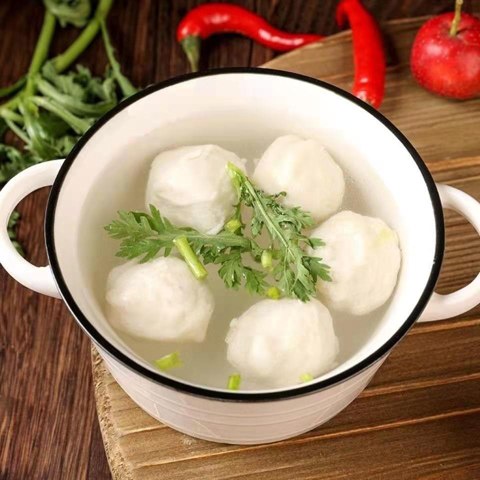 安井仿墨鱼丸火锅丸子火锅底料速冷冻调理食品关东煮食材批发240g