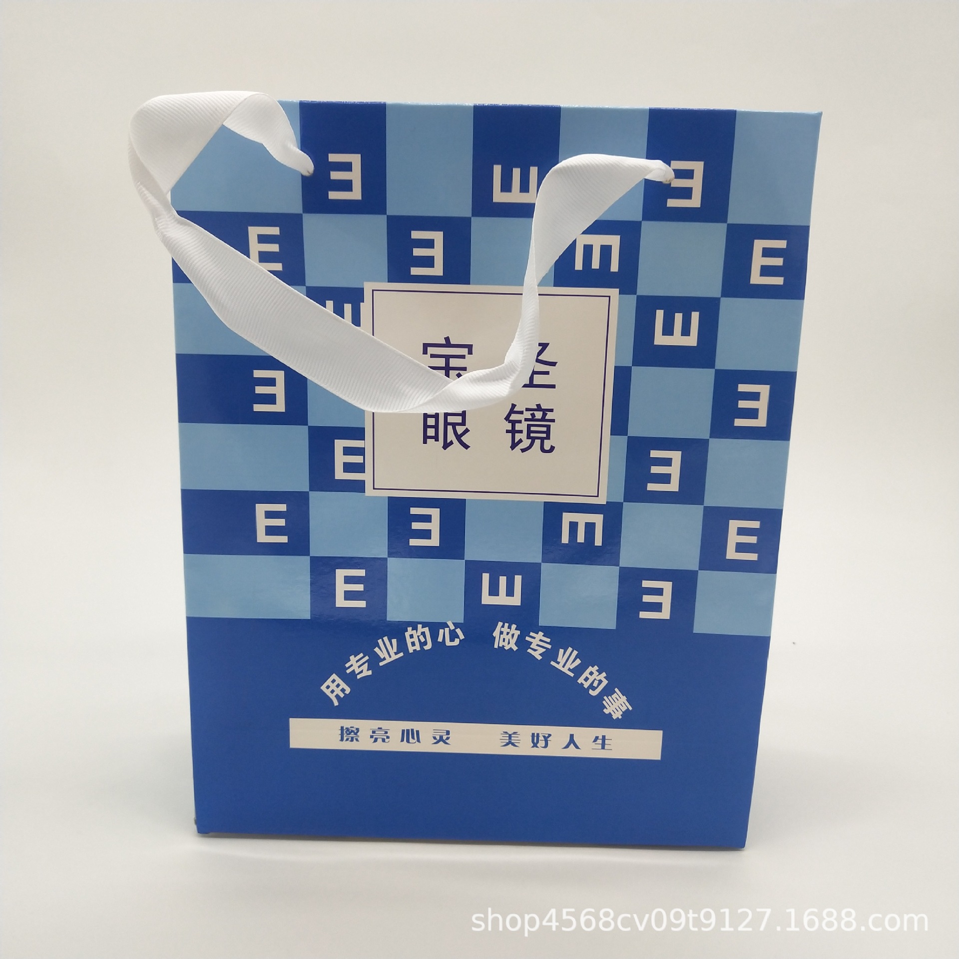 厂家定制礼品牛皮纸手提袋通用包装袋无纺布袋眼镜店手提袋眼镜袋