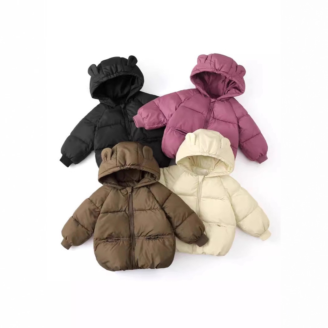 秋冬新款卡通款儿童羽绒棉服男童女童棉衣中小童宝宝加厚外套