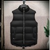 man Vest Autumn and winter Korean Edition Trend keep warm Down cotton new pattern thickening Sleeveless Vest vest waistcoat coat