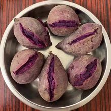 小紫薯2/5斤新鲜现挖红薯粉糯板栗薯地瓜番薯圆珍珠紫薯