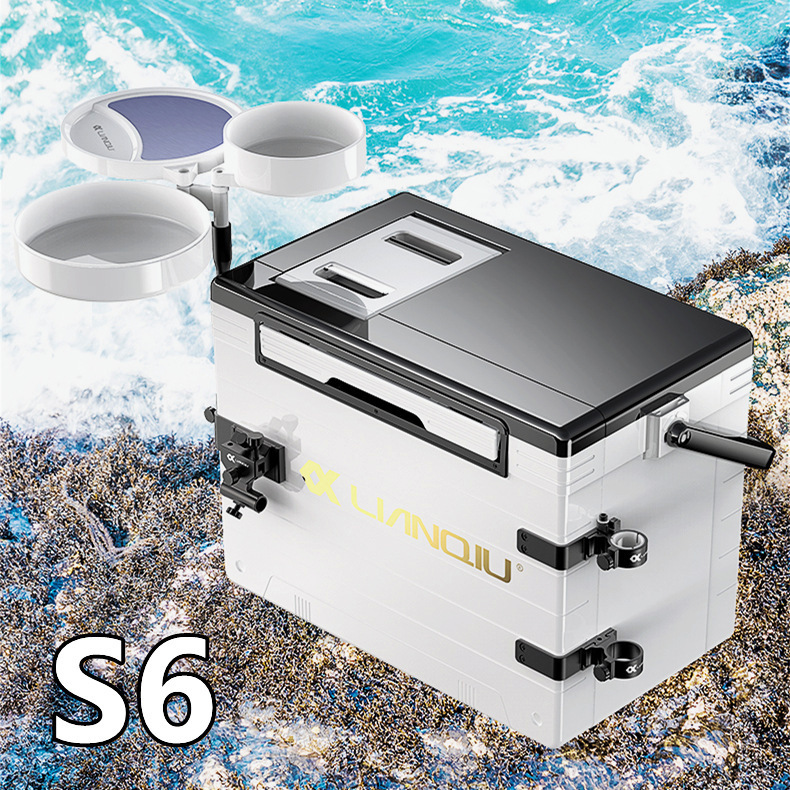 连球钓箱lq233新款全套超轻网红免安装多功能鱼箱可坐人装备36l