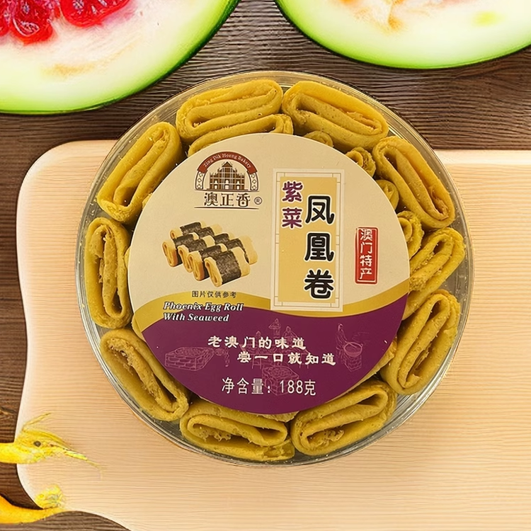 澳门特产凤凰卷手信礼盒官方珠海小零食休闲小吃网红健康食品