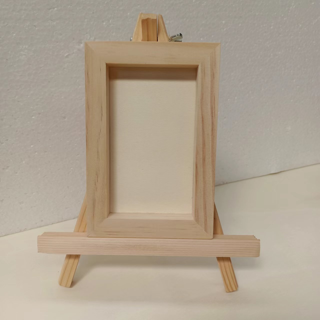 粘土作品相框 diy粘土展示框手办人偶彩泥石塑黏土木质立体画框