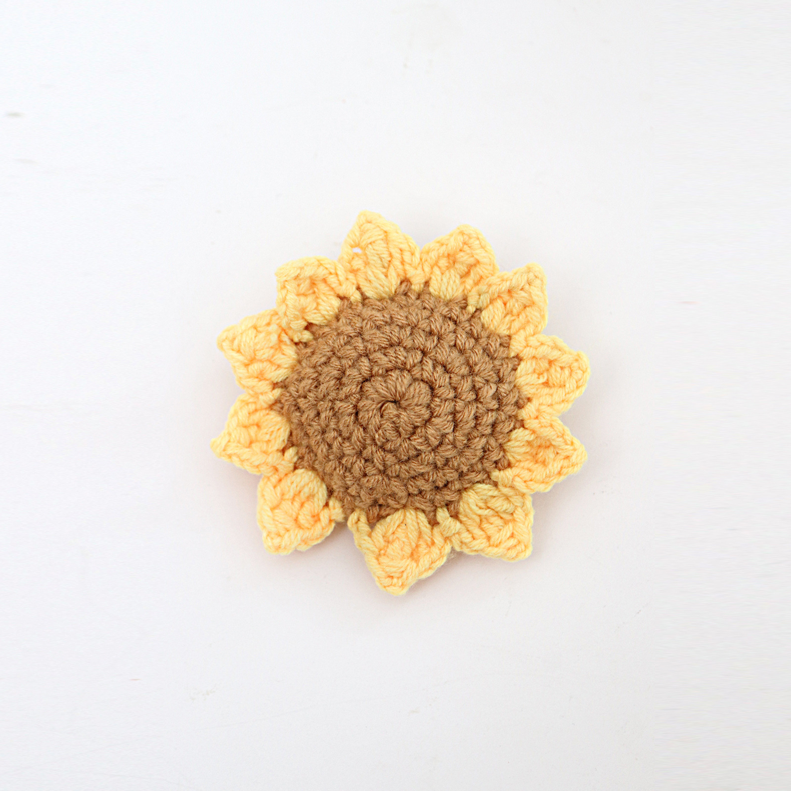 成品好柿发生毛线钩织挂件手工钩织柿子毛线编织挂件针织水果挂饰