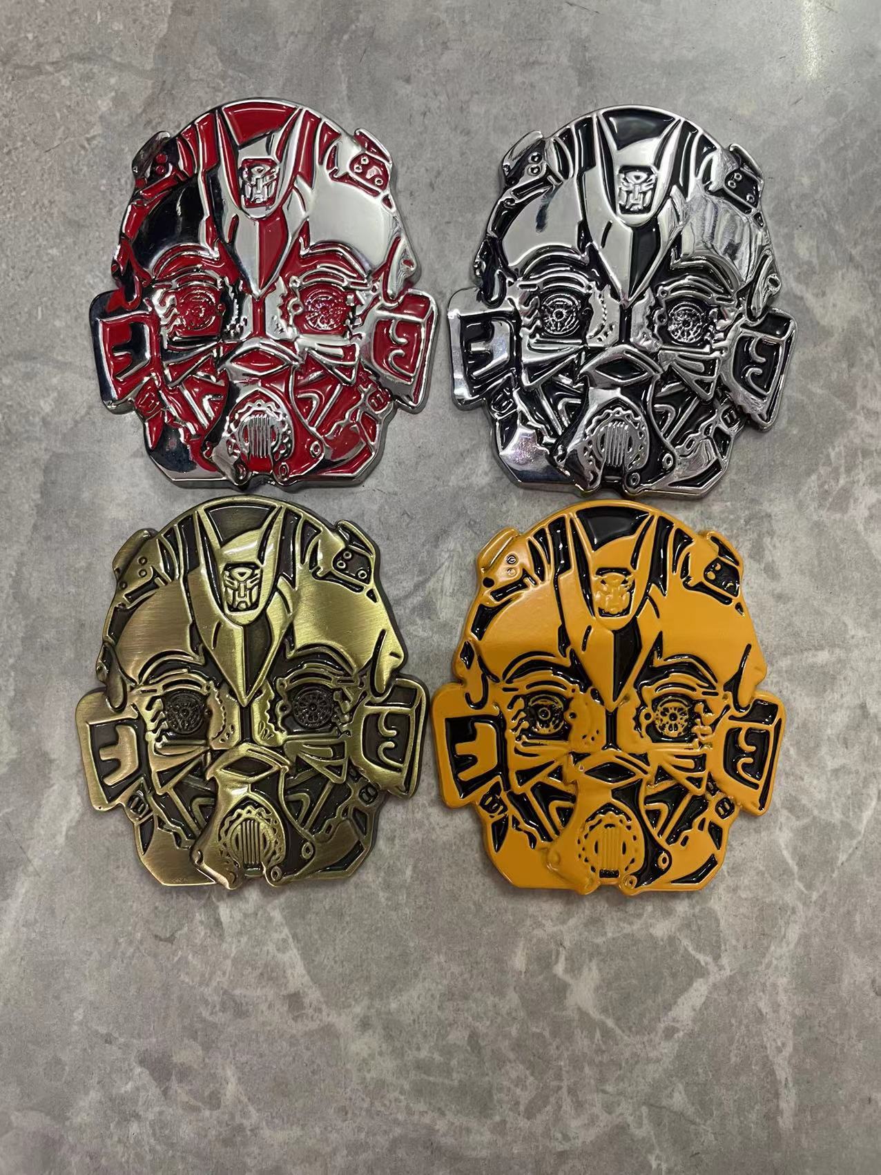 批发变形金刚大黄蜂车贴 金属车贴 汽车人博派标志 3d改装车标