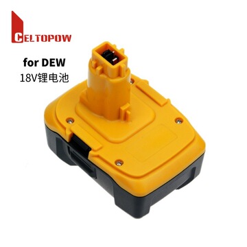 兼容得伟dew18v可充电工具锂电池dc9180dc9096手电钻冲击钻配件