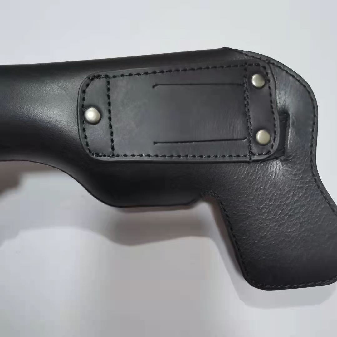 64/92/普套型全套枪套真牛皮隐形便衣舞台影视道具快拔通用枪套
