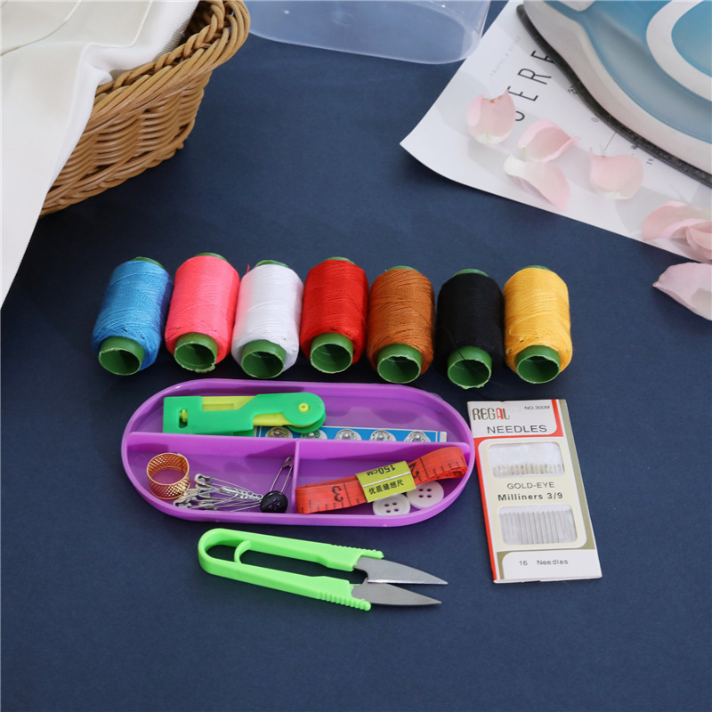 Large Sewing Kit Household Portable 10-Piece Mini Tools Sewing Thread Multifunctional Sewing Kit Wholesale