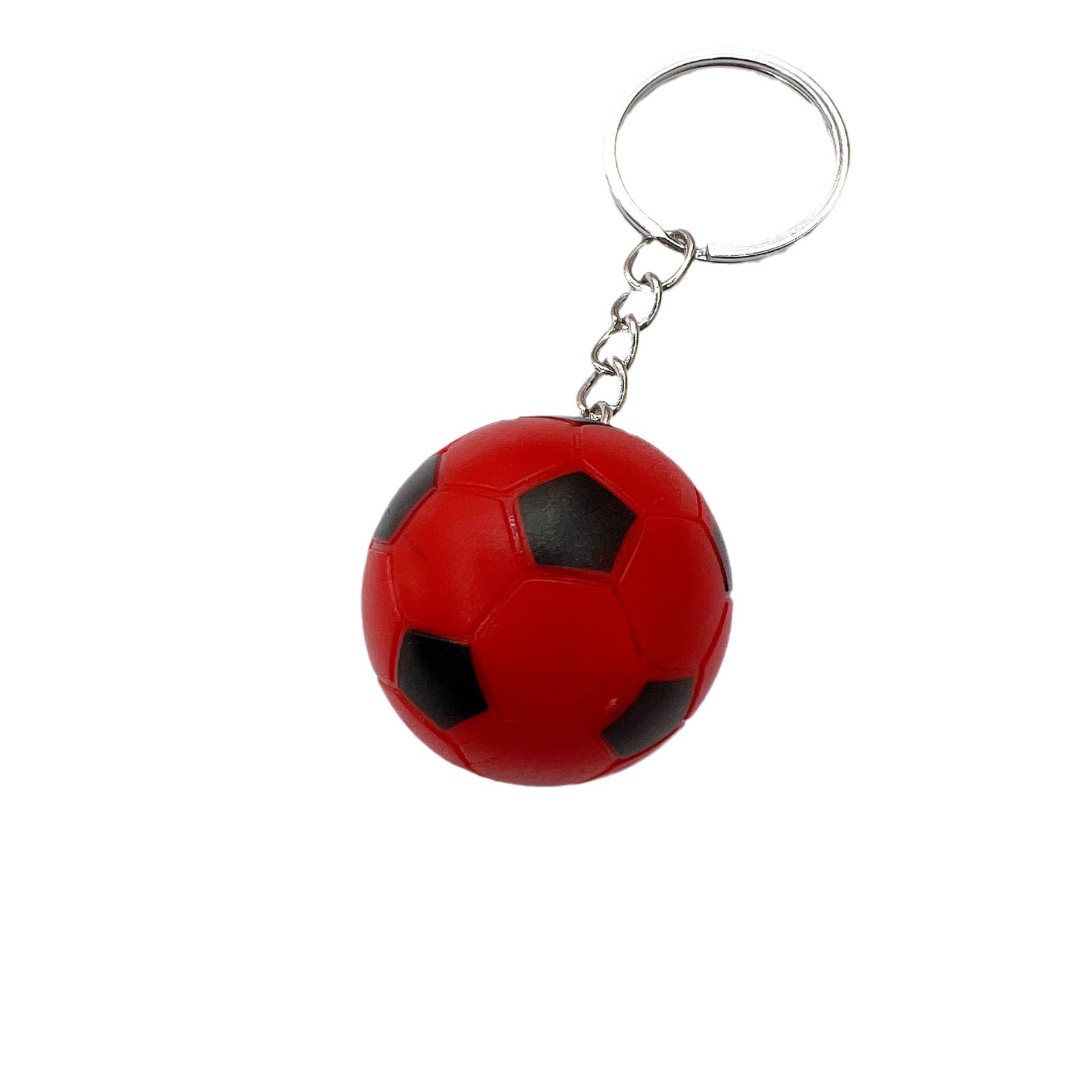 Cross-Border Hot Simulation 3.2cm Football Key Ring Pendant Small Gift Sports Souvenir