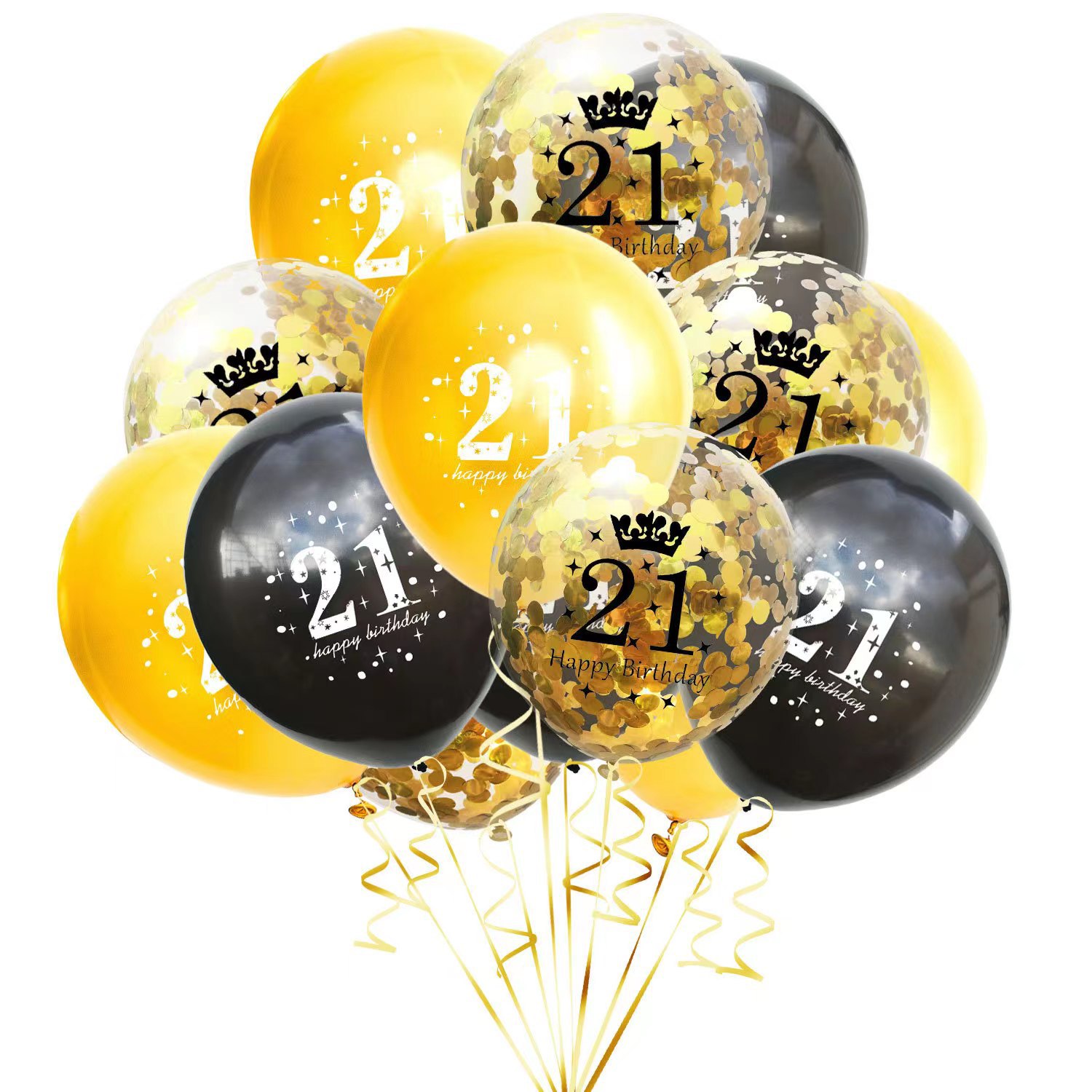 Amazon Craft 13 16 18 21-Year-Old Balloon Set Combination Adult Birthday Party Decoration Balloon