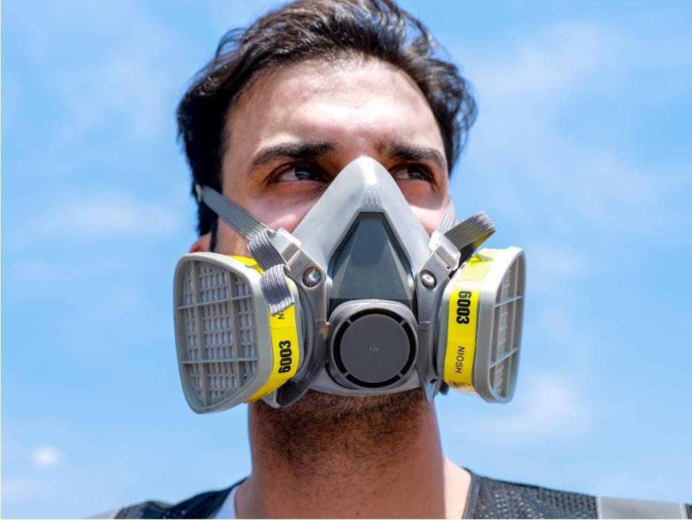 vaultex 6200防毒面具喷漆油漆农药防异味防粉尘打磨活性炭防尘毒