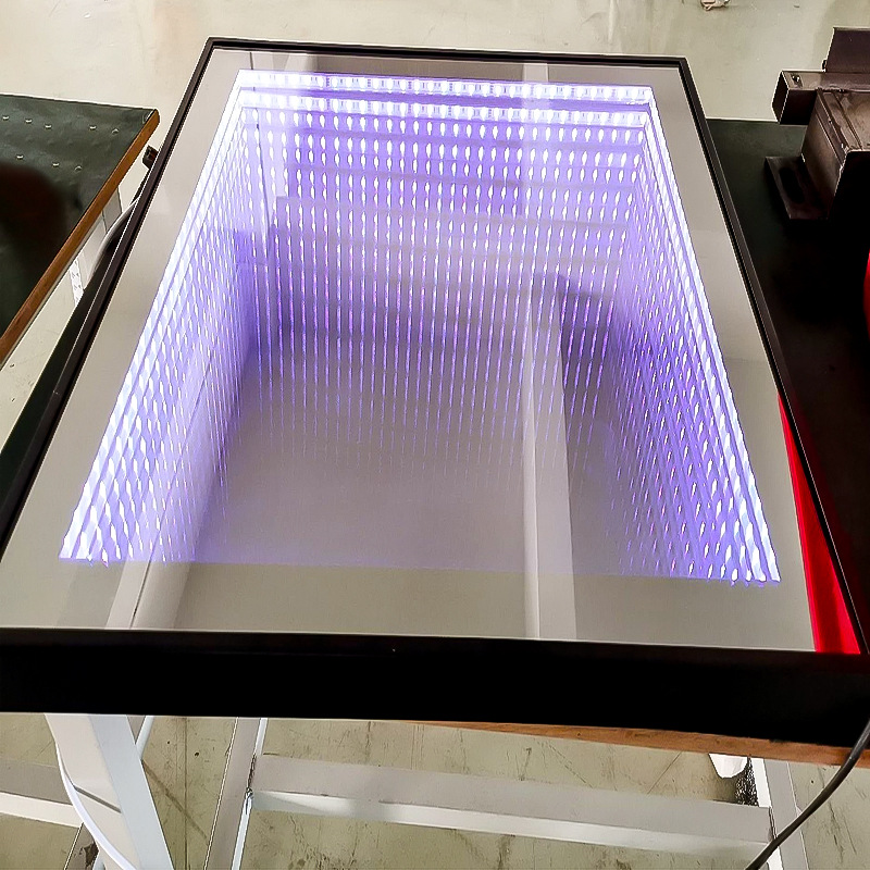 ktv延伸镜玻璃舞台地板深渊中空钢化玻璃0699