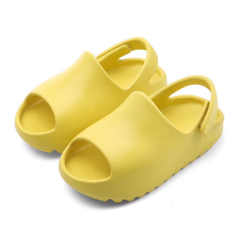 Summer Eva Thick Bottom Lightweight Waterproof and Hard-Wearing Baby Children's Slippers Bag Heel Non-Slip Coconut Sandals Foreign Trade