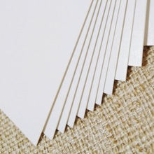 丹可林油画棒专用纸卡硬质白卡纸正方形白色清新装饰硬纸板源头厂