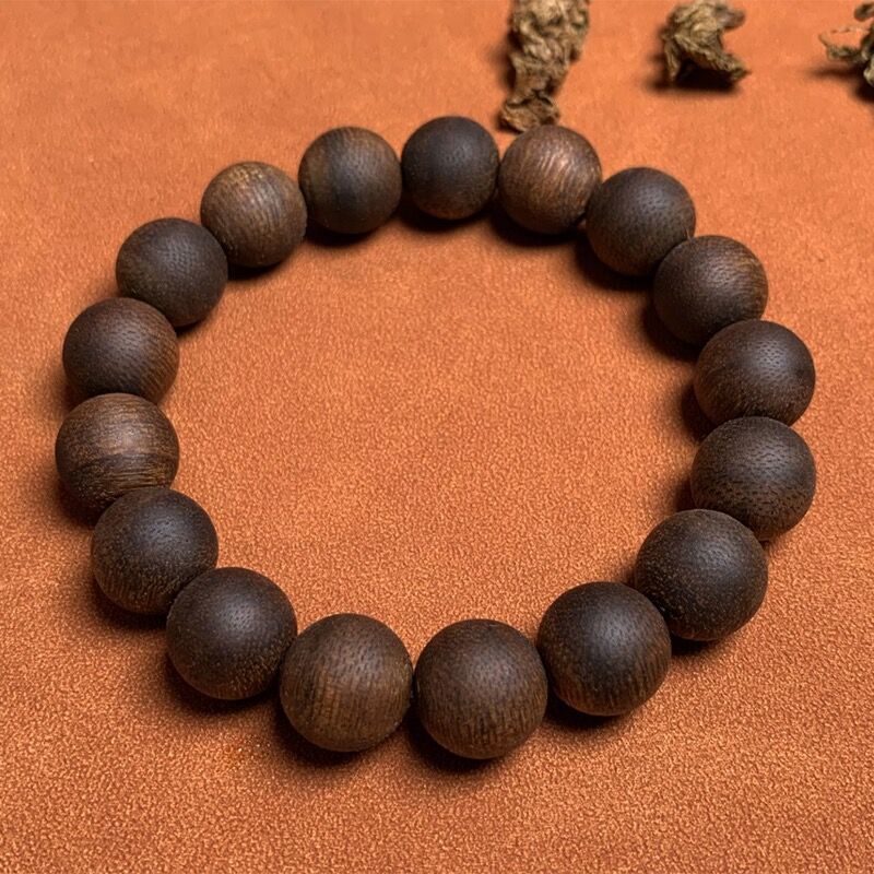 沉水级越南芽庄棋奇楠沉香手串佛珠念珠手链男女情侣文玩天然保真