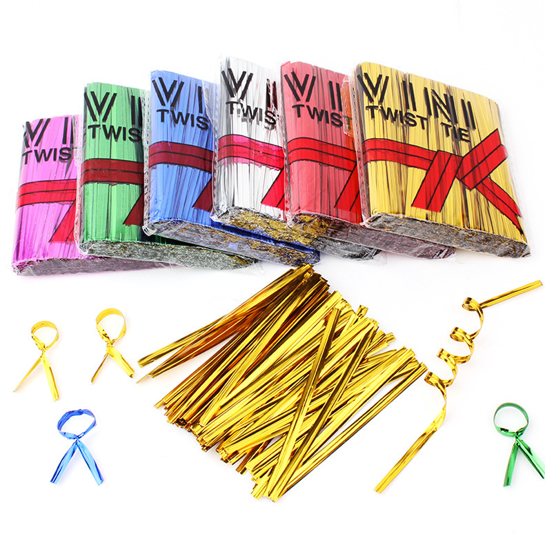 Wedding Gift Box Ribbon Special Candy Tie Wire Wire Line 10cm Cake Decoration Decoration Tie in Stock Wholesale