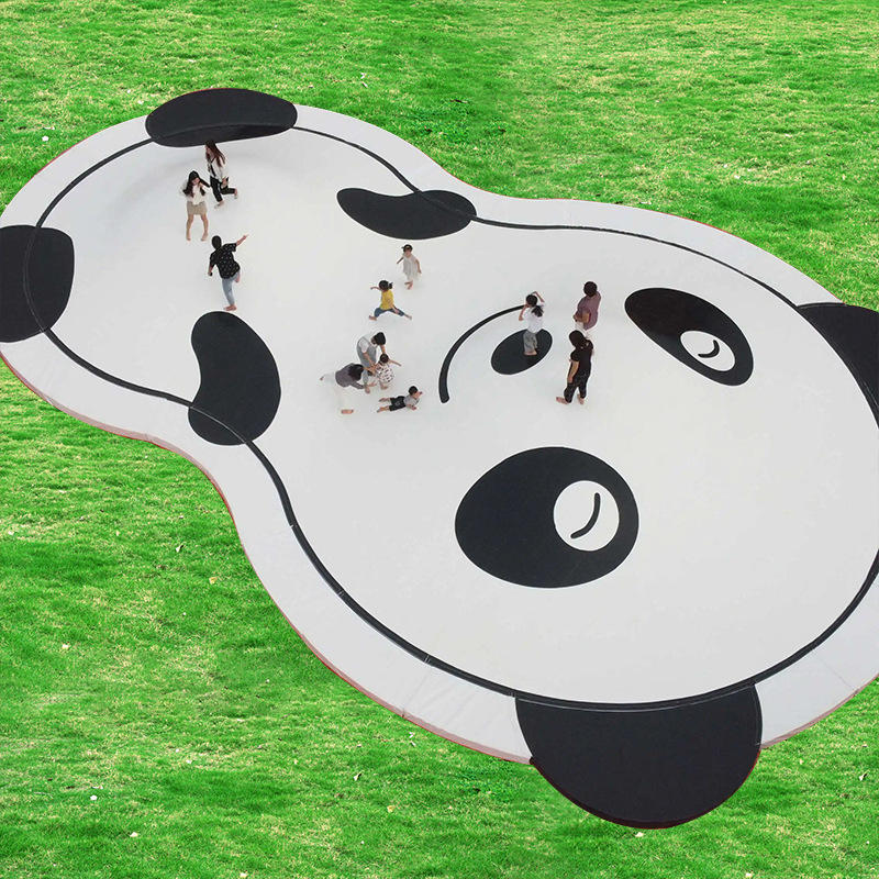 户外大型草地充气蹦蹦云设备景区网红蹦蹦云农庄蹦床亲子乐园设备