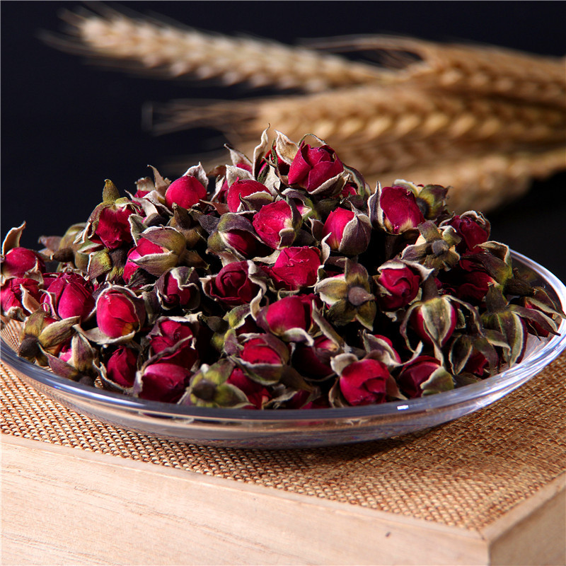 云南金边玫瑰花茶干玫瑰散装新货重瓣玫瑰花茶无硫金边花茶叶批发