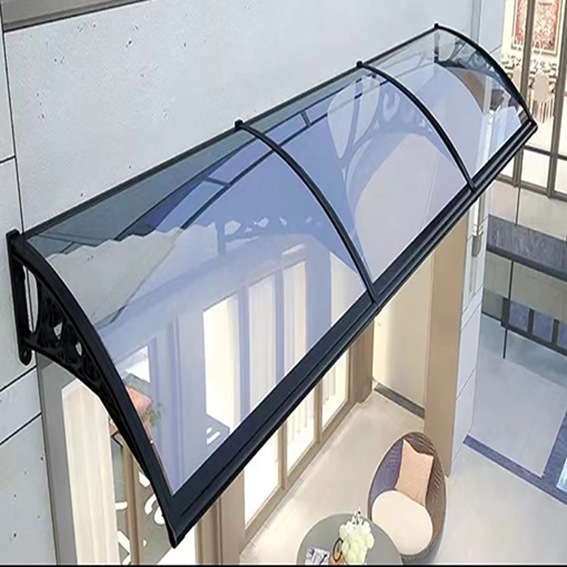 支架雨篷遮阳篷户外窗户露台阳台飘窗空调防雨无声耐力板雨篷