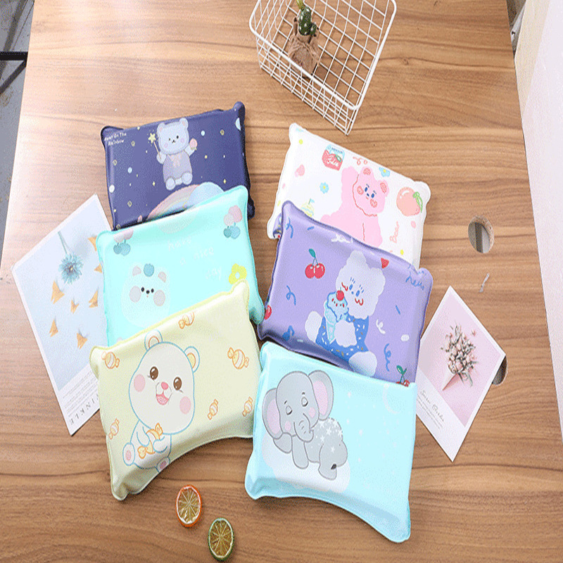 Ice Pillow Summer Student Lunch Break Pillow Adult Cold Pillow Water Bag Cute Cartoon Water Injection Cooling Ice Pad