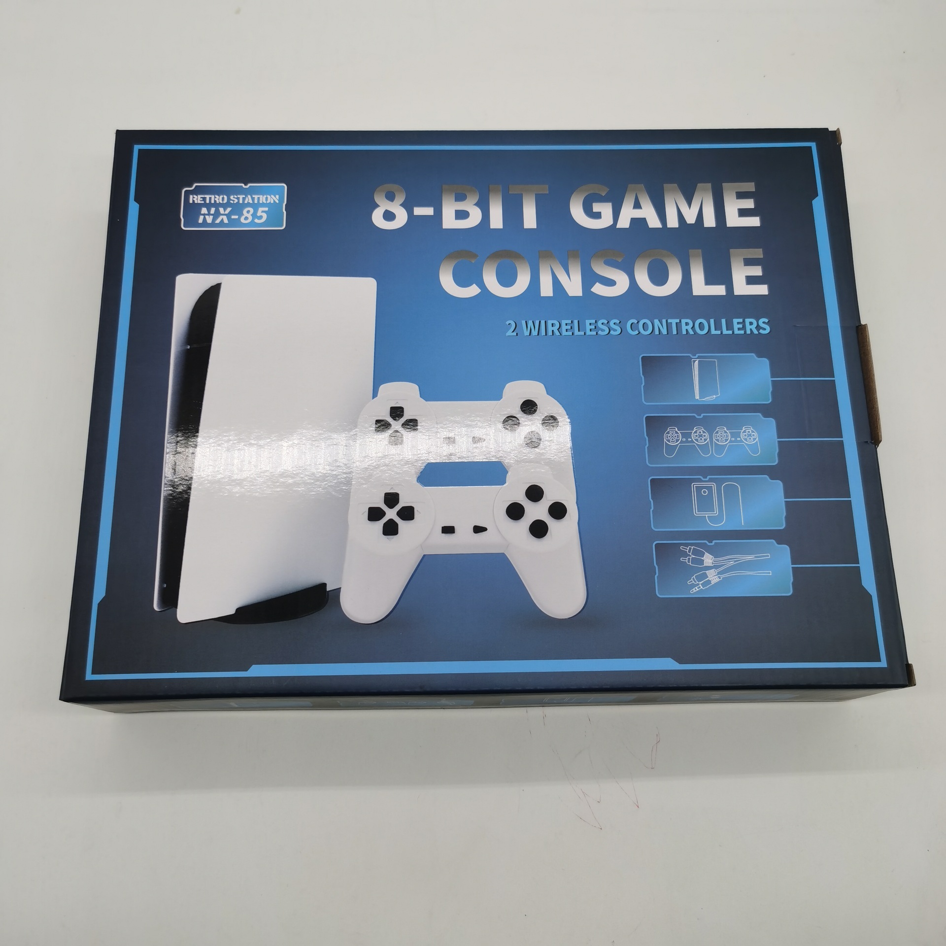 p5电视游戏机无线2.4g,8位nes迷你游戏机怀旧80后snes游戏红白机