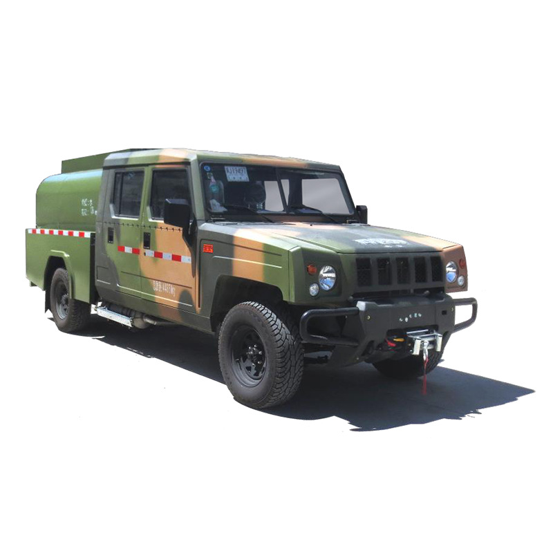 5吨(勇士)双排供水车jdf5040ggsb6大容量水罐 城市救援水罐车