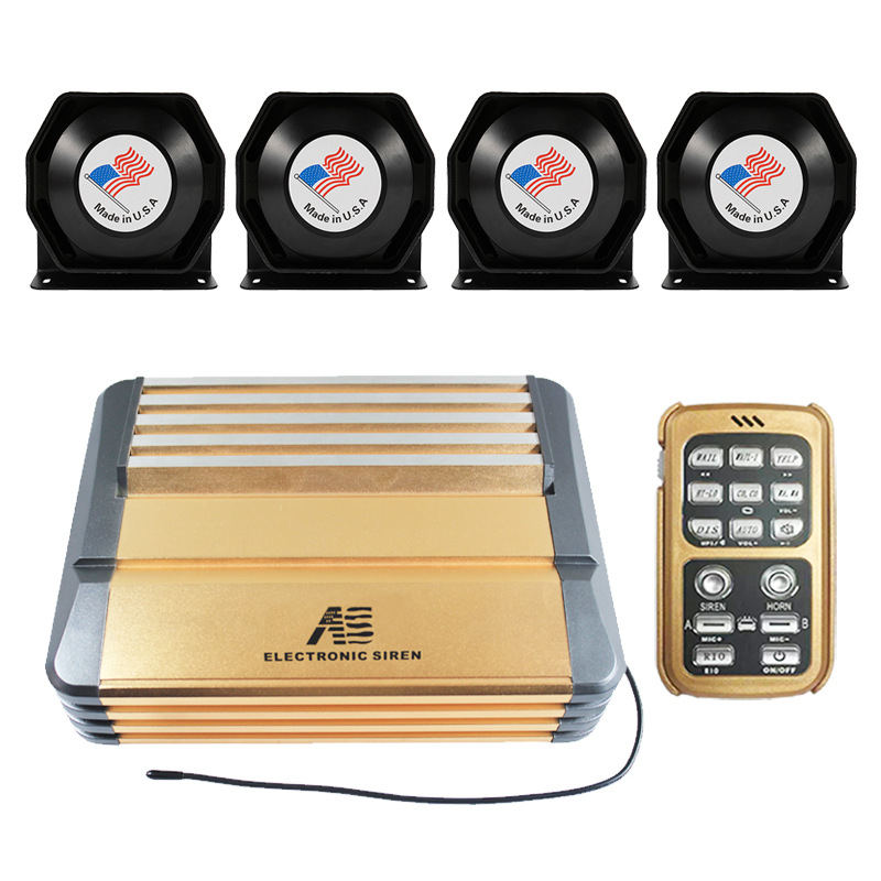 源头工厂:洒水车载警笛警报器800w汽车喊话器高音喇叭s8kg-2-mp3