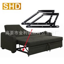 家具五金多功能沙发铰链 抽屉铰功能沙发配件连接件床箱铰滑轨