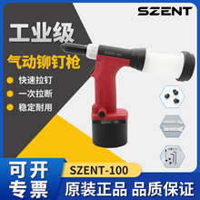 SZENT-100厂家现货工业级气动拉钉枪自吸式气动液压抽芯拉铆钉枪