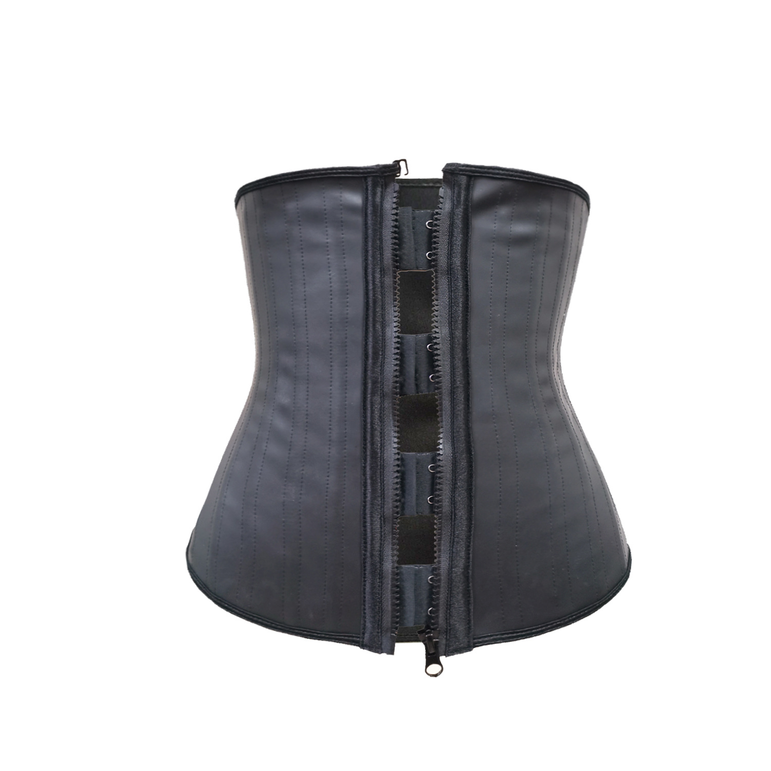 外贸款式塑身衣25钢骨拉链橡胶束身衣运动塑腰带收腹束腰带-阿里巴巴