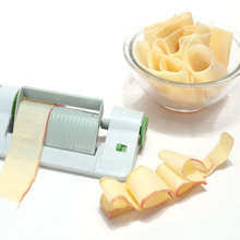 Feggie Sheet Slicer厨房用具 水果切片器 卷筒刀螺旋转 土豆卷