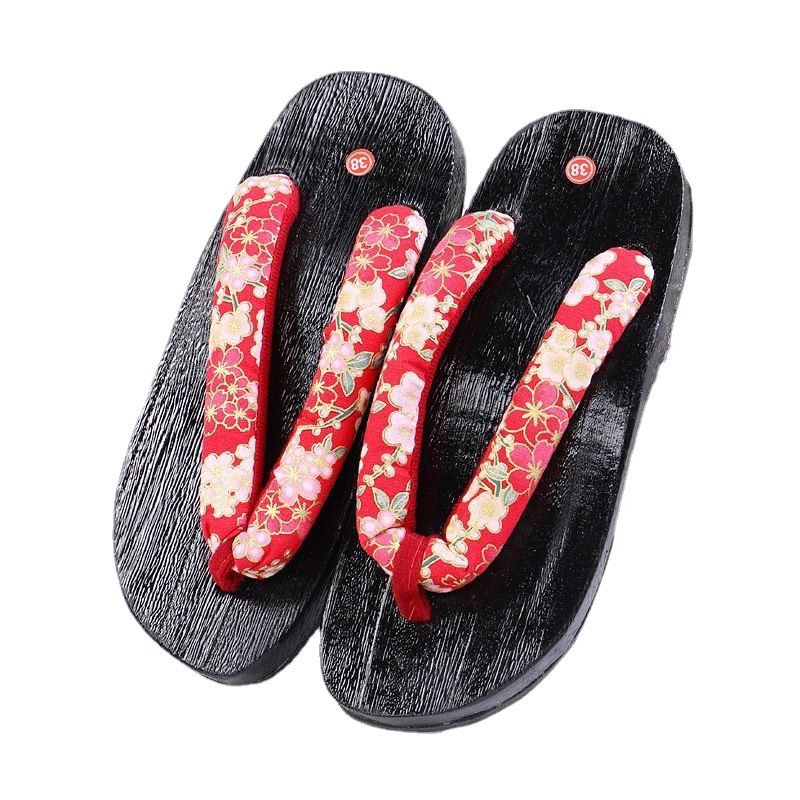 木屐女和服日式拖鞋人字拖鞋草履休闲时尚舒适日系搭配和服的鞋子
