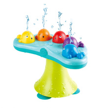 Hape鲸鱼音乐喷泉多模式宝宝儿童男女孩幼儿洗澡戏水安抚玩具