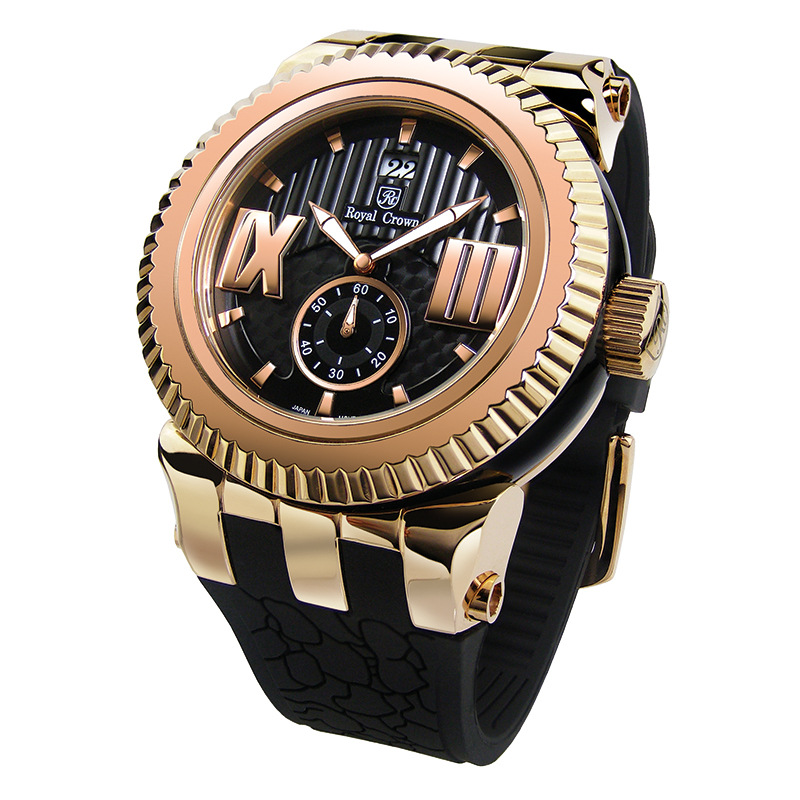 royal crown萝亚克朗-时尚锆石镶嵌石英女表6415-阿里巴巴