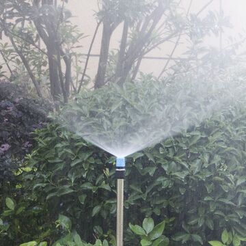 草坪园林旋转360度自动浇花洒水器全铜灌溉降温除尘喷灌雾化喷头