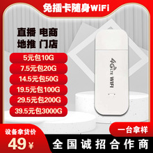 招商随身wifi免插卡移动宽带送5g流量无路由器车载笔记本上网神器