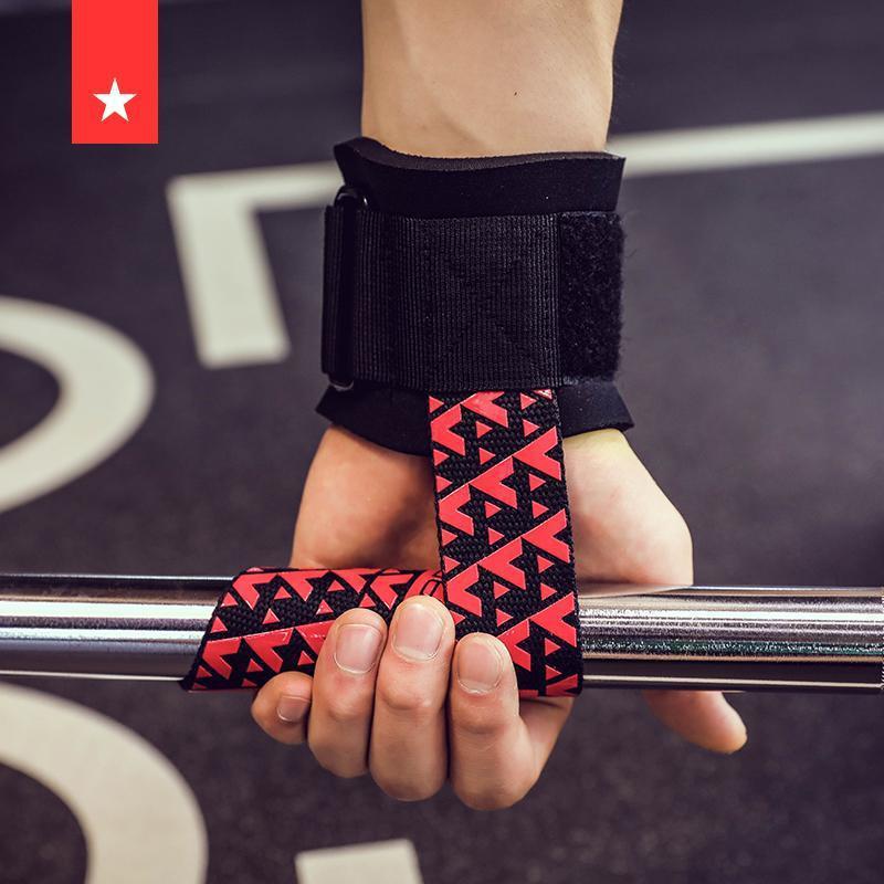 硬拉助力带之星握力带健身男引体向上运动护腕举重腕带女