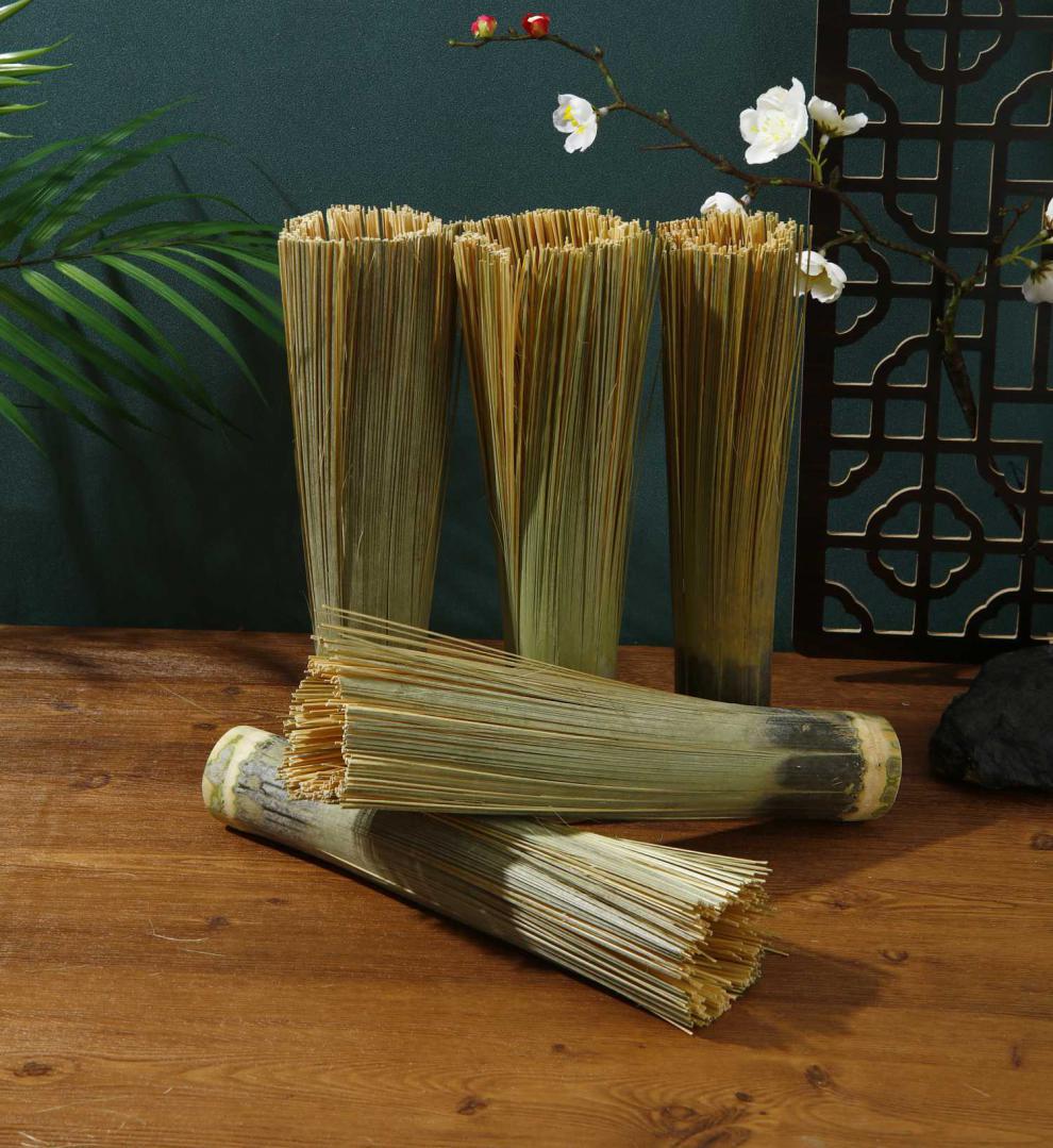 制作竹刷锅竹片洗锅刷清洁厨房用刷饭店酒店洗