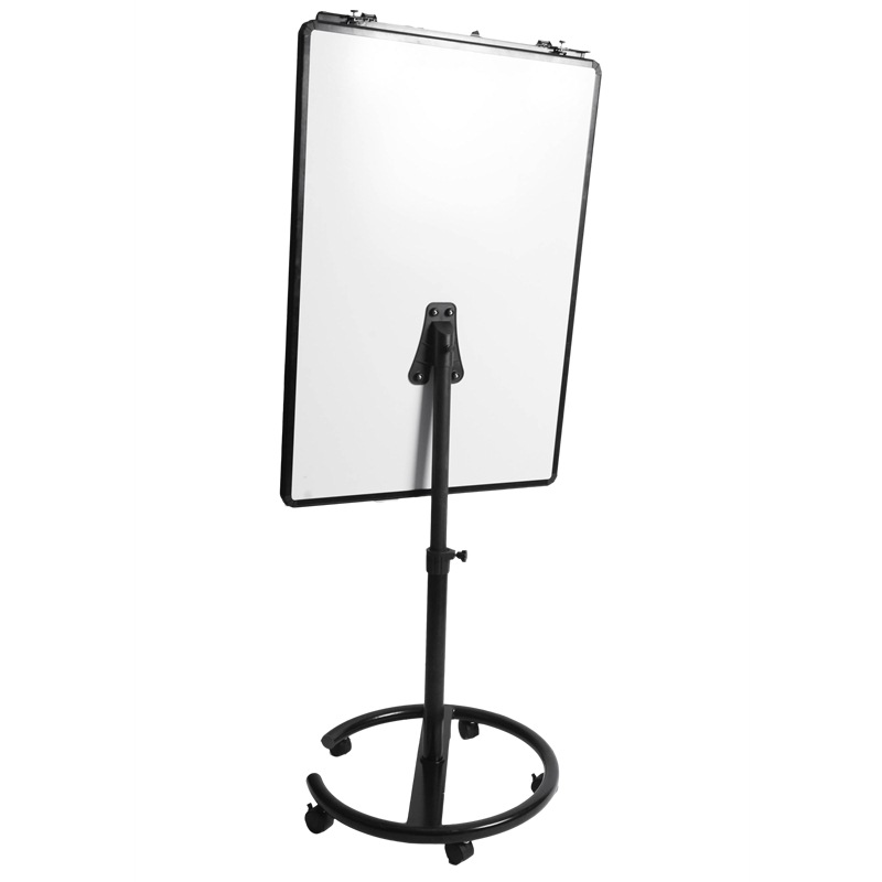 aucs 70*100cm 移动挂纸白板写字板 办公教学会议白板支架式 黑色