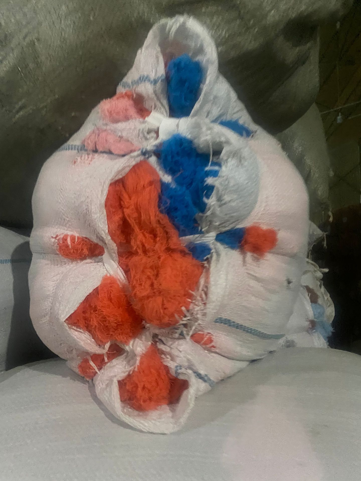 棉纱 工业油污擦拭纯棉纱 吸油棉纱白棉纱废棉纱废纱碎机布